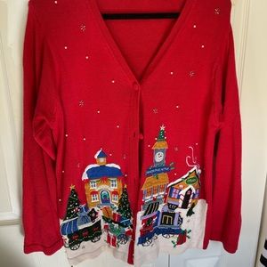 Red Christmas sweater